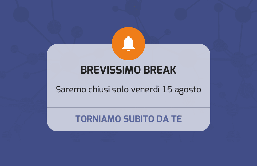 Saremo chiusi solo il 15 agosto